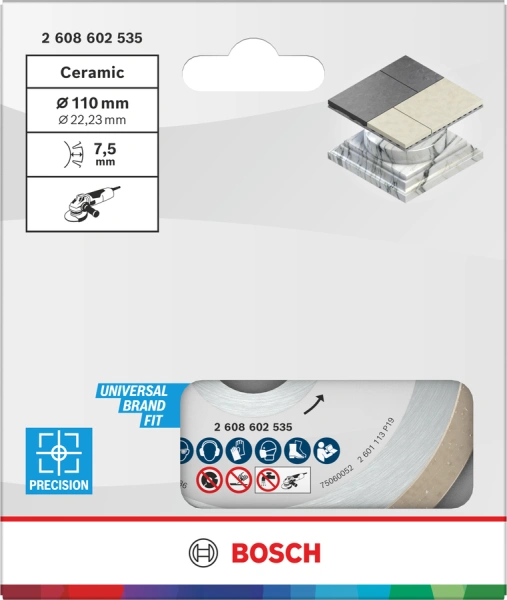 Ceramic Diamond Cutting Disc  115 22.23 1.6 7 1 Pcs