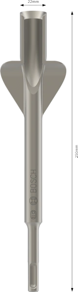PRO SDS plus Winged Gouging Chisel Bosch 