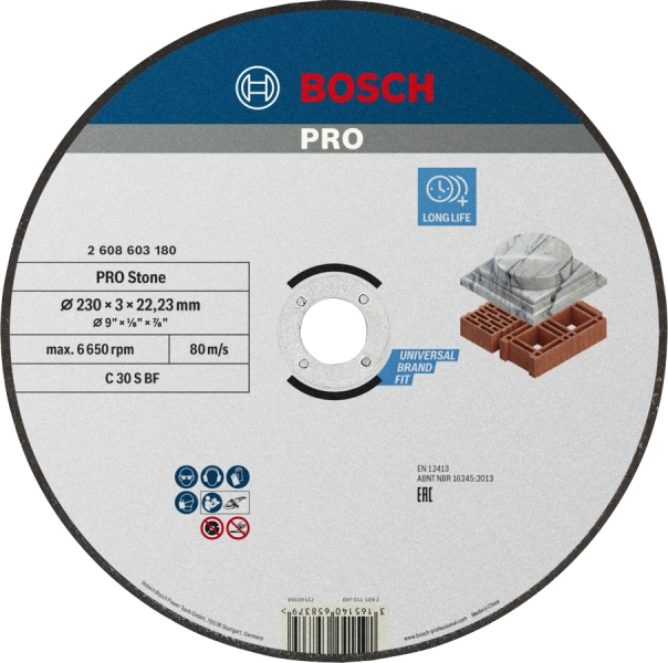 PRO Stone Bonded Cutting Disc Bosch 
