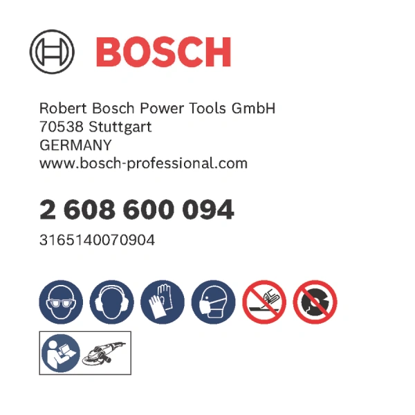 PRO Stainless Steel Bonded Cutting Disc Bosch 