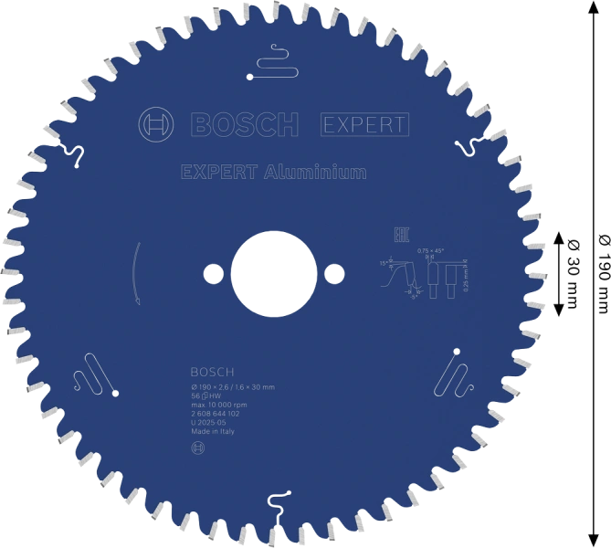 EXPERT Aluminium Circular Saw Blade Bosch 